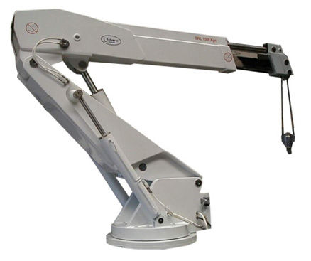 Grúa para buque - Ezb-2245- 40 S - Ezberci Marine - de cubierta / plegable