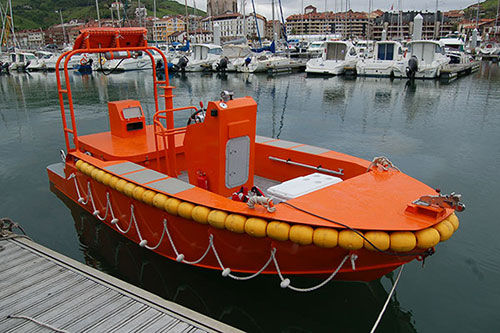 Barco profesional barco de salvamento - 650 SOLAS  - MOGGARO ALUMINIUM YACHTS - hidrojet intraborda / diésel / de aluminio