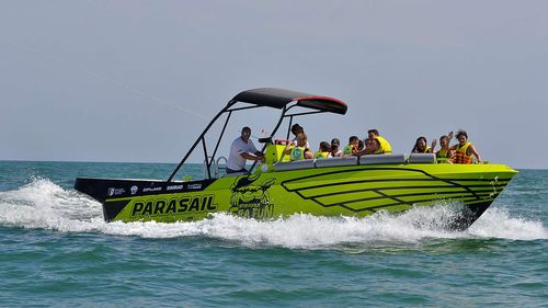 Barco profesional para parasailing - M1000 - MOGGARO ALUMINIUM YACHTS - intraborda / de aluminio