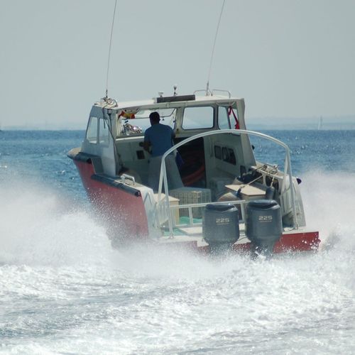 Barco profesional embarcación de apoyo al buceo - 990 - MOGGARO ALUMINIUM YACHTS - fueraborda / de aluminio