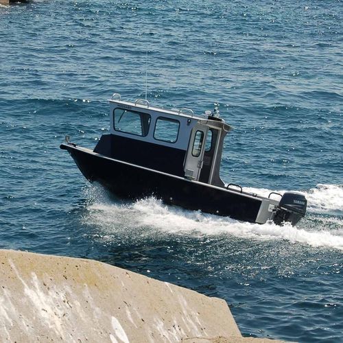 Barco profesional barco de trabajo - M600 - MOGGARO ALUMINIUM YACHTS - barco ambulancia / barco de investigación científica / fueraborda