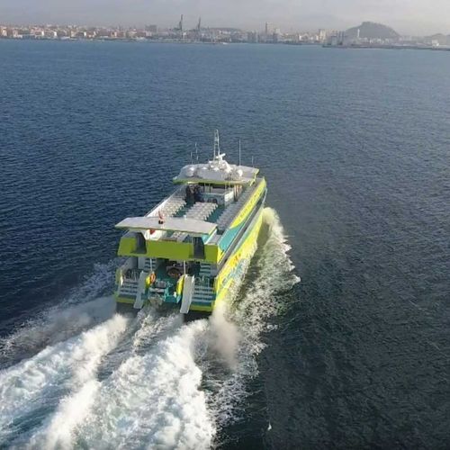 Barco profesional barco de pasajeros - M2400  - MOGGARO ALUMINIUM YACHTS - catamarán / hidrojet intraborda / de aluminio