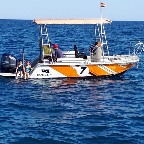 Barco profesional barco para centro de ocio - MOGGARO 650 BANANA BOAT  - MOGGARO ALUMINIUM YACHTS - fueraborda / de aluminio