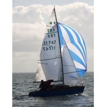 Spinnaker - 2140 - NENUPHAR - para barco de quilla monotipo de deporte / corte triradiale / de nailon