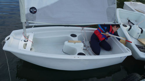 Barco de vela ligera individual - 5008 - NENUPHAR - para escuela / Optimist / de polietileno