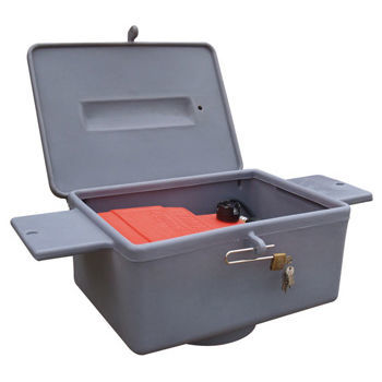 Banqueta para barco - FunYak - para tanker / negra / con cofre