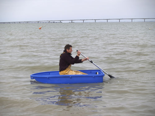 Bote auxiliar fueraborda - Clam - FunYak - open / rotomoldeado