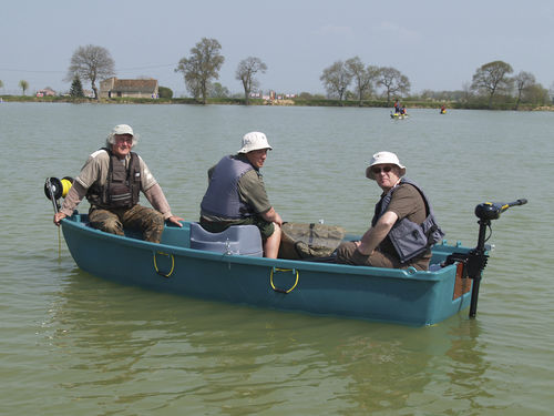 Bote fueraborda - FY 350 - FunYak - open / de pesca deportiva / 6 personas máx.