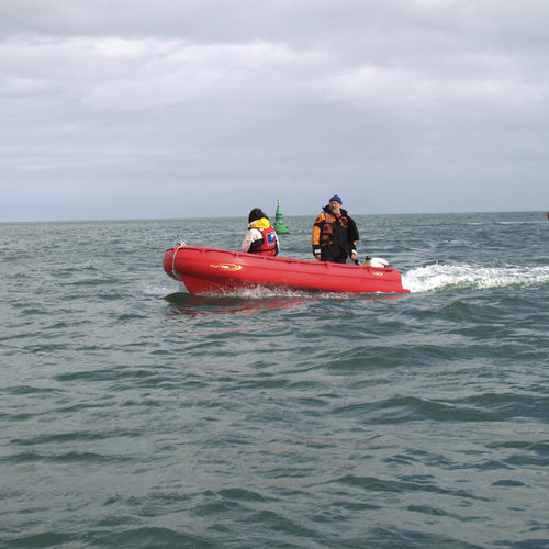 Barco profesional barco de salvamento - Sécu 13 - FunYak - fueraborda / semirrígido