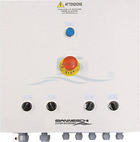 Panel de mando para barco - GIANNESCHI PUMPS & BLOWERS - para motor / para bomba / para soplador