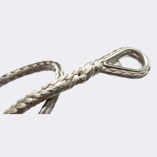 Cabo multiusos - DynaOne® - Gleistein - trenza plana / para superyates / alma Dyneema®