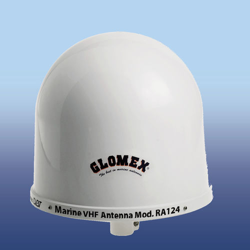 Antena VHF - RA124 - Glomex - TV / para barco / radomo