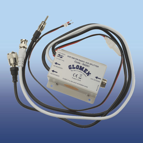 Divisor para antena para barco - RA201 - Glomex - VHF / AIS / FM