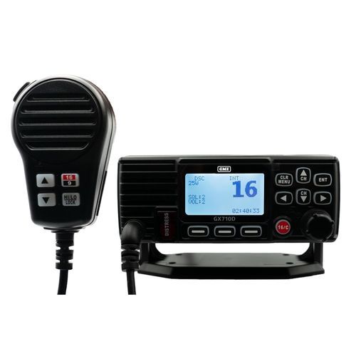 Radio para barco - GX710D - GME electrophones - para buque / fija / VHF