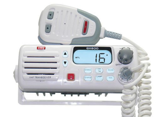 Radio para barco - GX600 - GME electrophones - fija / VHF / IP67