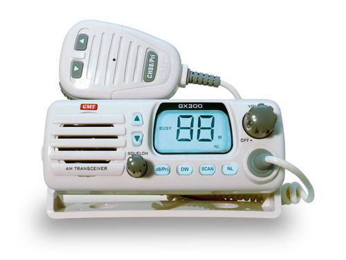 Radio para barco - GX300 - GME electrophones - fija / CB / IP55