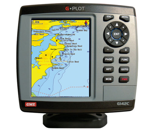 Instrumento multifuncional marino plotter - G142C - GME electrophones - GPS / marino / de color