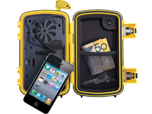 Caja para iPhone® - SOUND SAFE PLUS - GME electrophones - resistente al agua