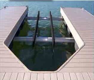 Ascensor de barcos - NEL-SUN™ - Golden Boat Lifts & Marine Systems - flotante