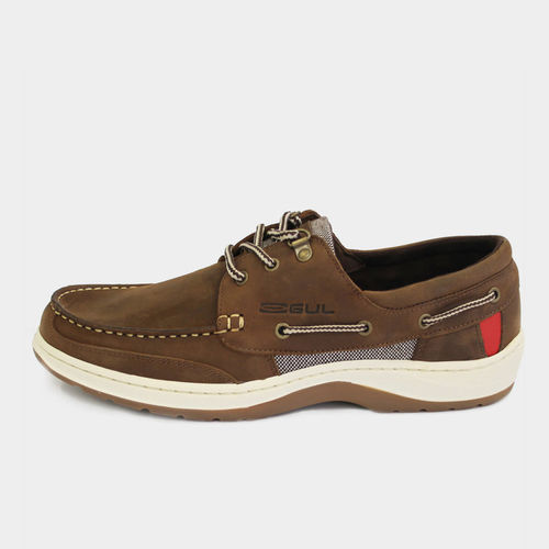 Zapato de cubierta - Falmouth  - Gul - de cuero