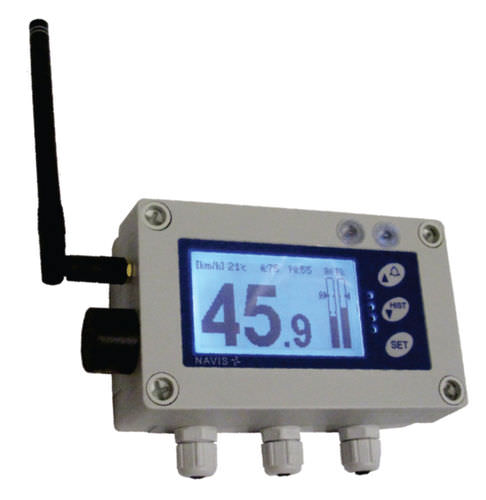 Instrumento multifuncional veletas de fibra - WSM W410  - NAVIS elektronika - anemómetros / marino / digital