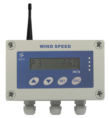 Instrumento multifuncional veletas de fibra - WSM 300 - NAVIS elektronika - anemómetros / marino / digital