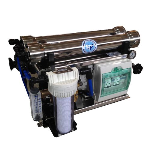Desalinizador para barco - SC ECO series - HP High Pressure S.R.L. - de ósmosis inversa / 380 V / 380V