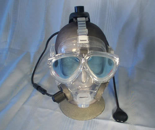 Sistema de comunicación submarino - COM-FF for Mantis full face mask - DIVELINK Communications Ltd.