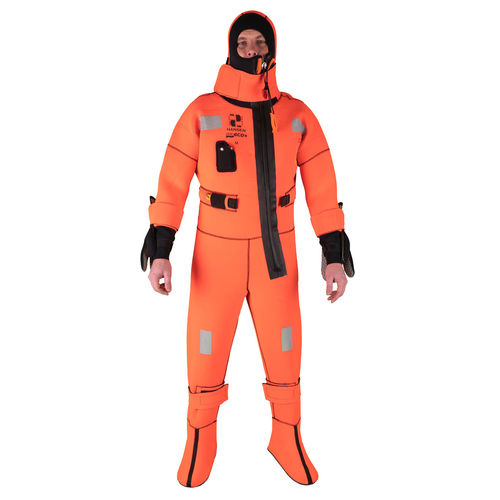 Traje seco de inmersión - SeaEco+ - Hansen Protection AS - integral / con capucha / 5 mm
