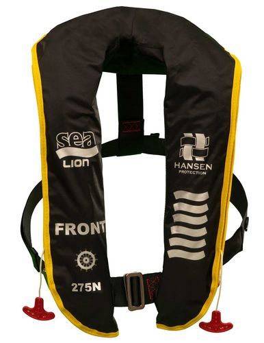 Chaleco salvavidas inflable automático - SeaLion - Hansen Protection AS - 275 N / unisex / de uso profesional