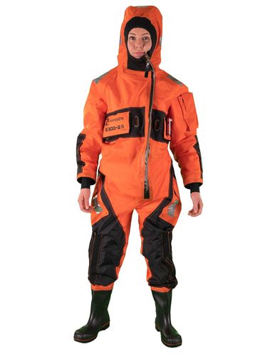 Traje de uso profesional - E 300-2 - Hansen Protection AS - antiexposición / traje seco / integral