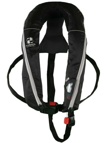 Chaleco salvavidas inflable automático - AeroPro Leisure - Hansen Protection AS - 165 N / unisex / con arnés de seguridad
