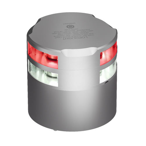 Luz de navegación para yate - 300-112G2+114G2 - Lopolight - LED / blanca / roja