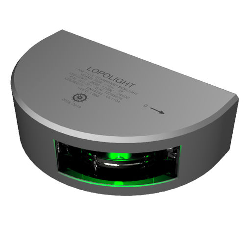 Luz de navegación para barco - 101-001 - Lopolight - LED / verde / vertical