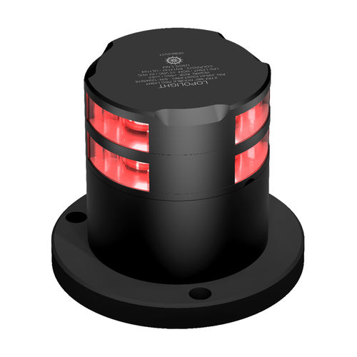 Luz de navegación para buque - 300-114G2ST-PRO - Lopolight - LED / roja / horizontal