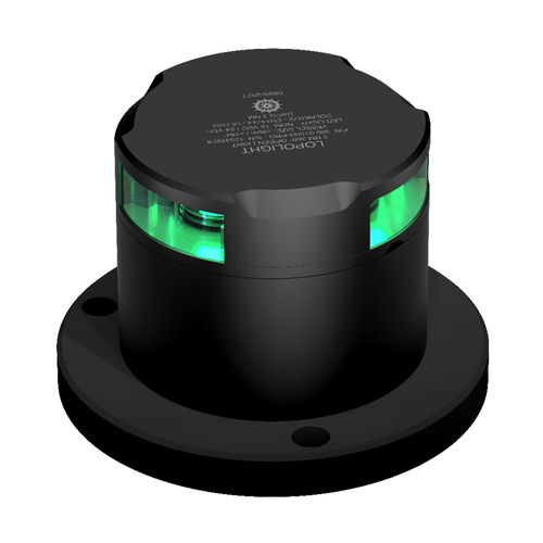 Luz de navegación para buque - 300-115G2-PRO-I - Lopolight - LED / verde / horizontal