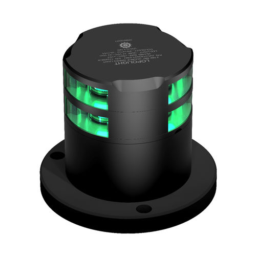 Luz de navegación para buque - 300-115G2ST-PRO-I - Lopolight - LED / verde / horizontal