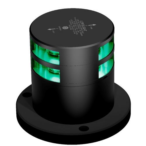 Luz de navegación para buque - 300-115G2ST-PRO-I180 - Lopolight - LED / verde / horizontal