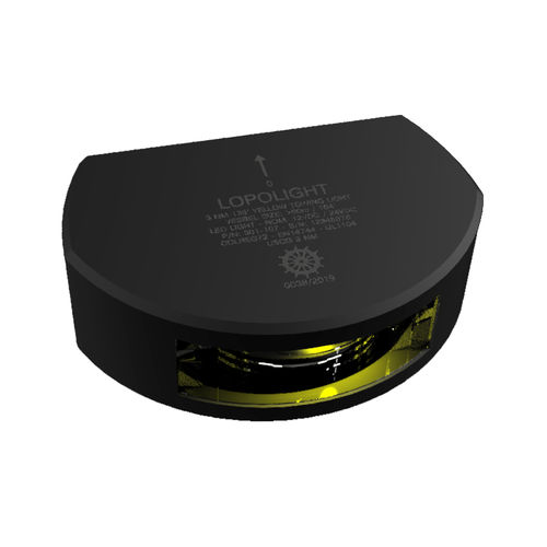 Luz de navegación para barco - 301-107-B - Lopolight - LED / amarilla / vertical