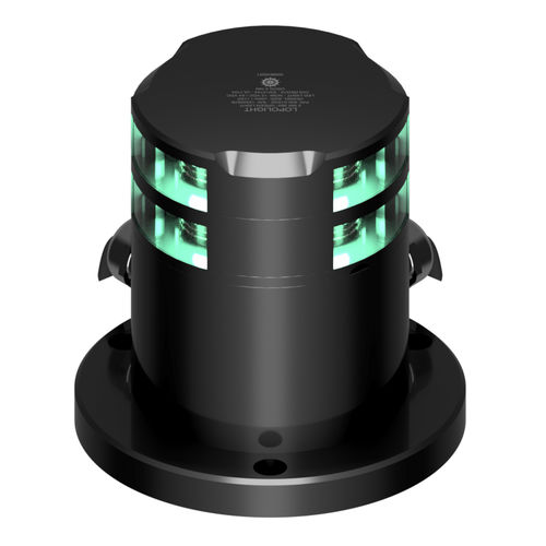 Luz de navegación para buque - 200-015G2ST-PRO - Lopolight - LED / verde / horizontal