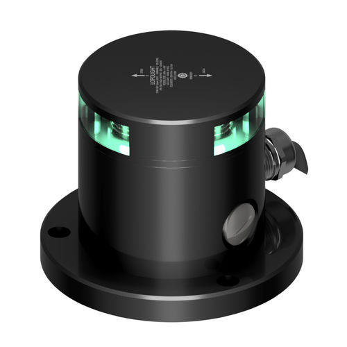 Luz de navegación para buque - 300-115G2-PRO-180 - Lopolight - LED / verde / horizontal