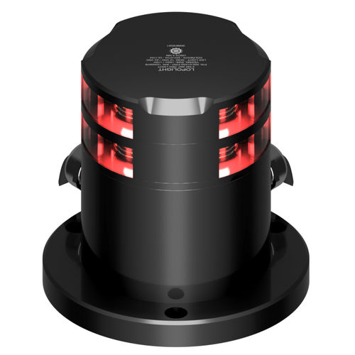 Luz de navegación para buque - 200-014G2ST-PRO-I - Lopolight - LED / roja / horizontal