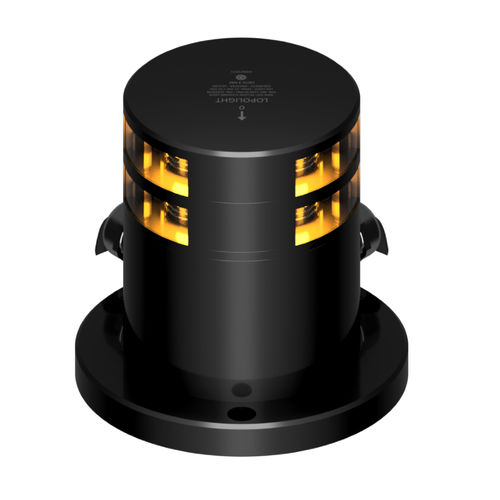 Luz de navegación para barco - 301-119S-ST-PRO - Lopolight - para buque / LED / amarilla
