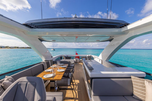 Techo deslizable para yate -  Louvre  - Makefast - para flybridge