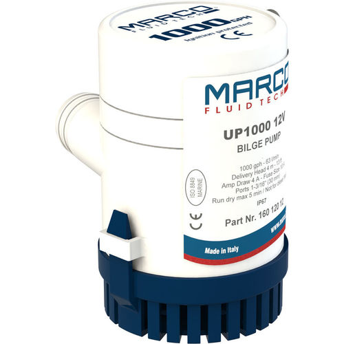 Bomba para barco - UP1000 - Marco - de achique / de aguas / eléctrica