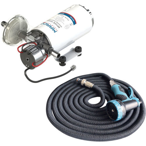 Kit con bomba de agua (para limpieza de cubierta de barcos) - DP12/E - Marco