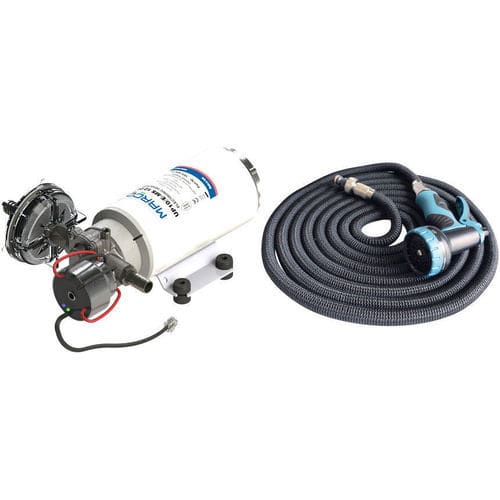 Kit con bomba de agua (para limpieza de cubierta de barcos) - DP10/E-MS - Marco