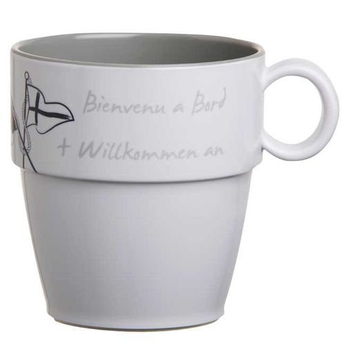 Taza de melamina - WELCOME ON BOARD - Marine Business