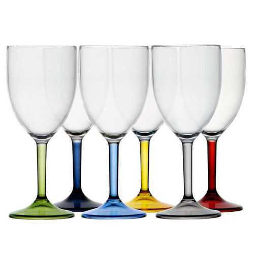 Vaso para vino - COLOURED BASE PARTY - Marine Business - de aguas