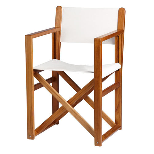 Silla tipo director de cine para barco - MENORCAN Series - Marine Business - plegable / de teca